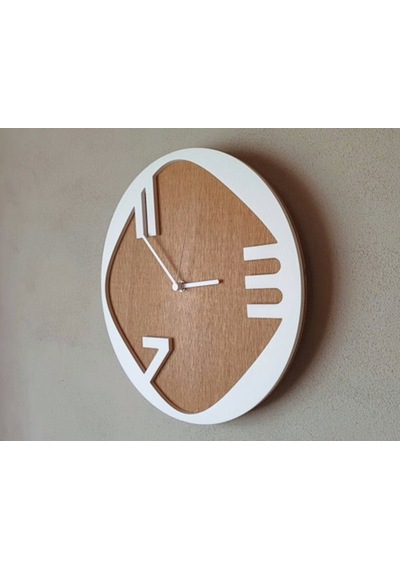 Ahşap Modern Duvar Saati (515920107)