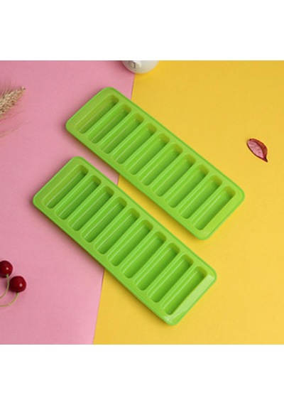 Pişirme İçin Çikolata Tahıl Çubuk Kalıplar - Dıy Şeker Ve Bisküvi Çubukları Dikdörtgen Bakeware Araçları Çok Renkli