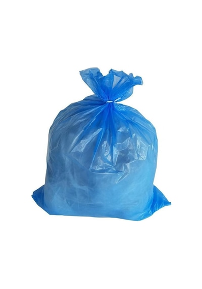 Çöp Torbası Battal Boy Mavi Çöp Poşeti 10'lu X 5 Paket
