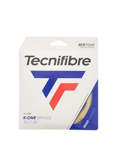 Tecnifibre X-one Biphase Pu 16/1.30 Natural Tekli Kordaj