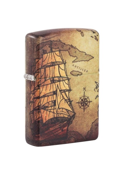 Zippo Pirate Ship Design Çakmak