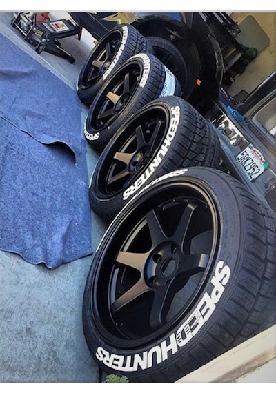 Lastik Yazısı 8Xli Speedhunters 1.Sınıf Kalite Solmaz Stıker (321904382)