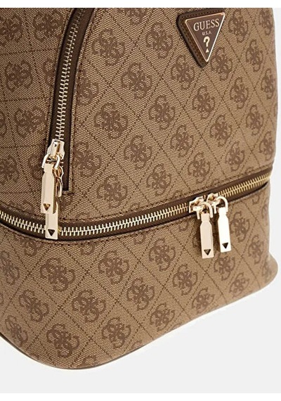 Guess Follıe Small Backpack Kahverengi Kadın Sırt Çantası Twlb9676032-ltl