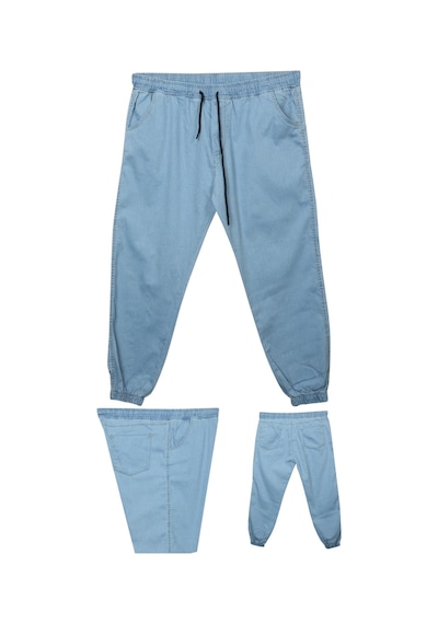 Erkek Büyük Beden 100 Kilo-180 Kilo Arası İçin Uygun Likralı Jogger Kot Pantolon Açık Mavi Erkek Büyük Beden 100 Kilo-180 Kilo Arası İçin Uygun Likralı Jogger Kot Pantolon Açık Mavi