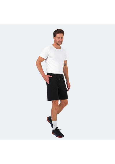Slazenger KALLIE Erkek Cepli Siyah Şort