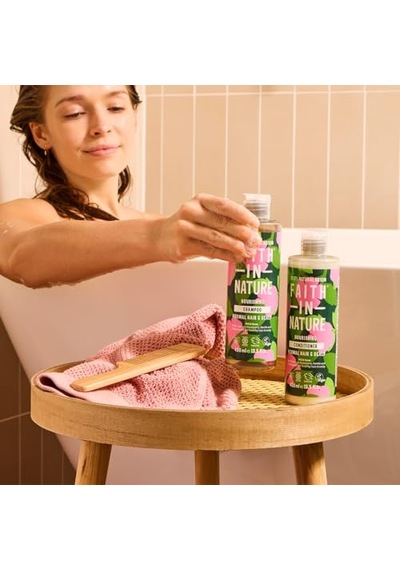 %99 Doğal Onarıcı Saç Bakım Kremi Normal & Kuruya Dönük Saçlar İçin Yabani Gül, 400 Ml