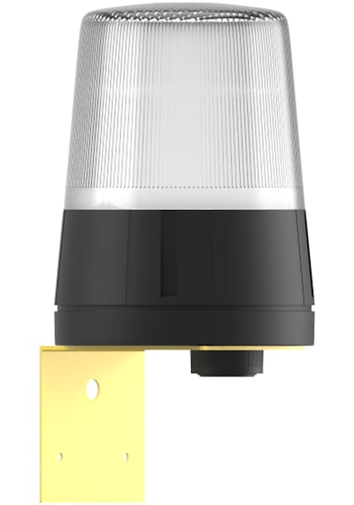 Mesan Ø110 İkaz Lamba Xenon Çakar Buzzer L Montaj Beyaz 24vdc Ms 888.4.24vdc