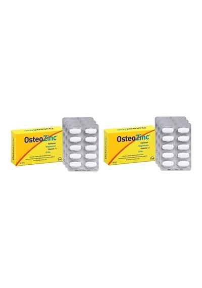 Osteozinc Takviye Edici Gıda 30 Tablet - 2 Adet -