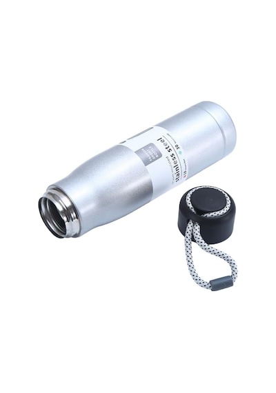 Çelik İçli Termos 550 Ml Mavi Skm015 Açık Beyaz