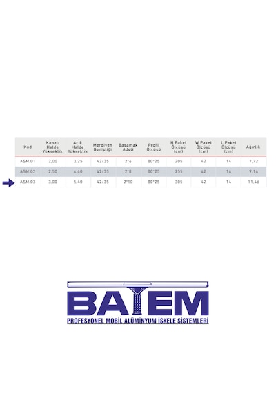 2 Parçalı Alüminyum Sürgülü Merdiven 2x10 Basamaklı Asm.03 300 Cm'ye Kadar