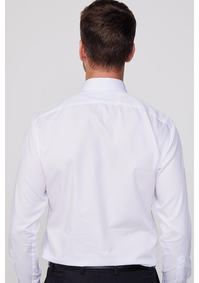 Tudors Slim Fit Non Iron Beyaz Erkek Gömlek-29753-beyaz Beyaz