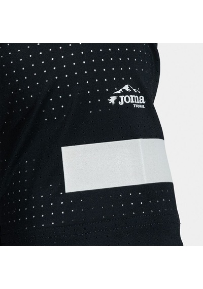 Joma R-traıl Cold Sleeve Hafif Nefes Alabilen Erkek Tshirt Siyah