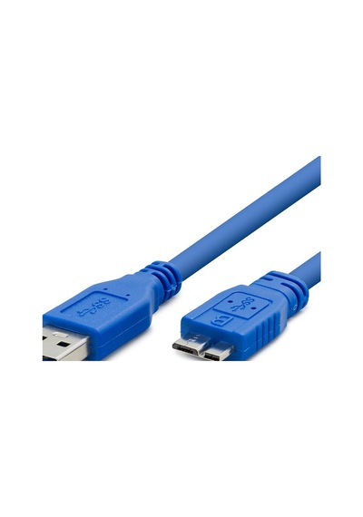 Usb 3.0 To Micro-b 3.0 Kablosu 1 M - Mavi Hdx7510 Evimdeyokyok