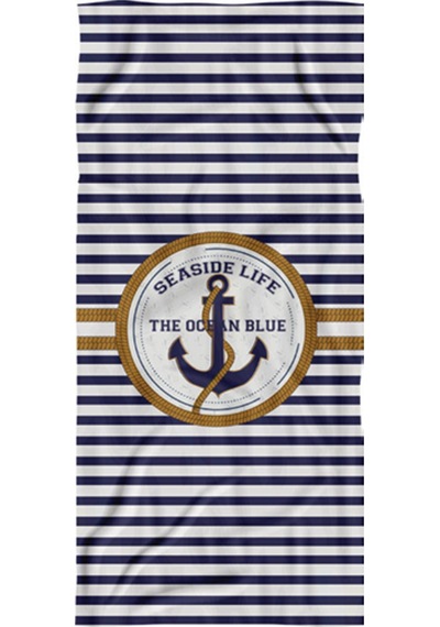 Dijital Baskılı Unisex Deniz Havuz Plaj Havlusu 70x150 Cm. // H0107 Renkli