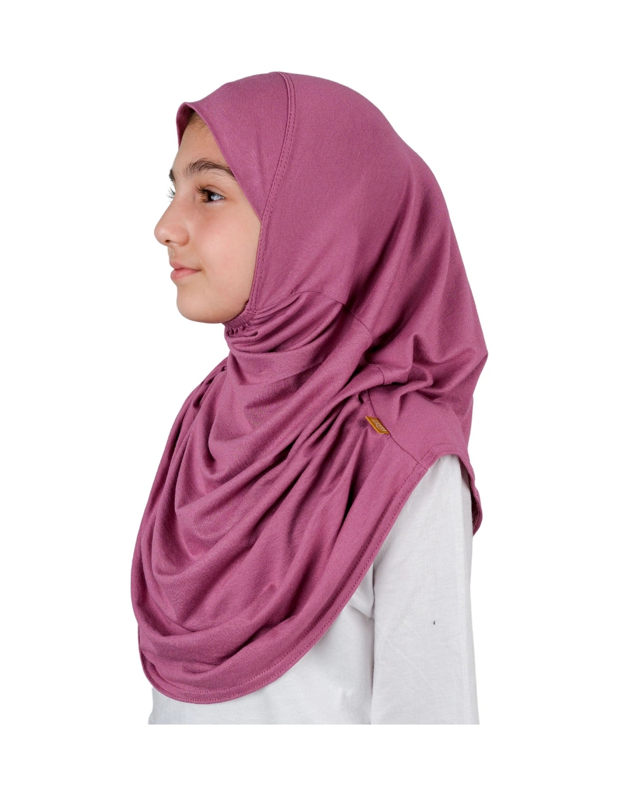 Pratik Hazır Geçmeli Çocuk Şal Pembe Pembe
