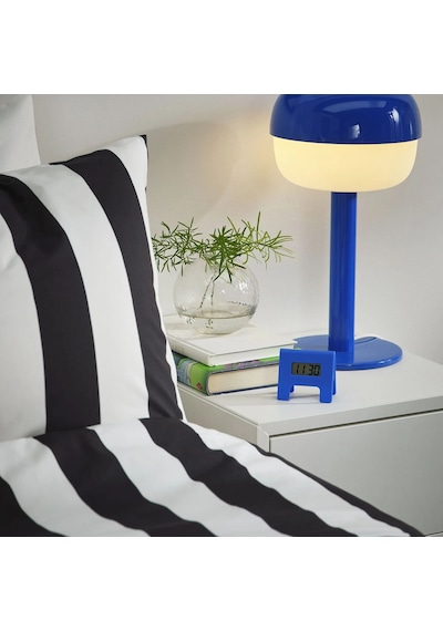 Ikea Kupong Masa Saati 4 X 7 X 6 Cm Mavi