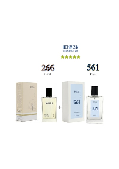 266 + 561 Kadın/erkek Parfüm Edp 50 Ml Floral/fresh - Mnms266561 Baharat