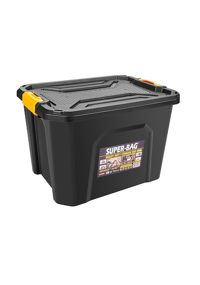 Süper Bag Geniş Hacimli Kilitli Saklama Kutusu 40 Lt Asr-4037