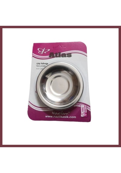 Storeşahin 6'li Metal Çay Tabağı Shn0720 Çok Renkli