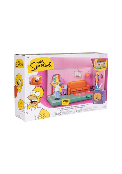 The Simpsons Oturma Odası Figür Ve Oyun Seti 17556