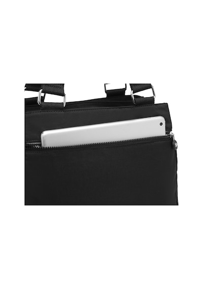 Smart Bags Orta Boy Çok Cepli Su Geçirmez Hafif Krınkıl Kumaş Kadın Omuz Çantası Lacivert 76925641