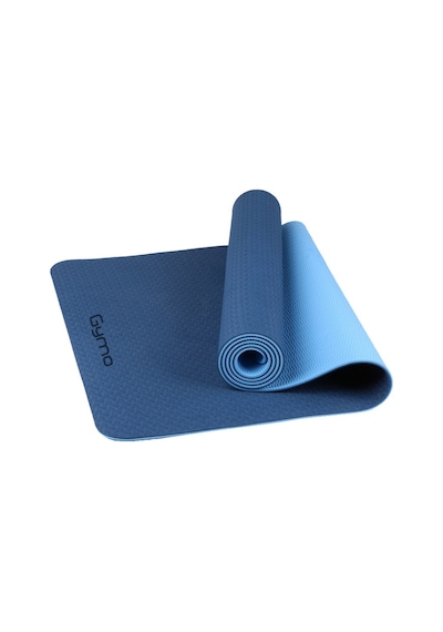 Gymo Ekolojik 6Mm Tpe Yoga Matı Pilates Minderi Mavi
