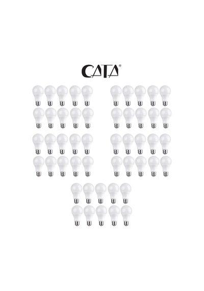 Ct-4277 9w Led Ampul Beyaz Işık 740lm 6500k 50 Adet