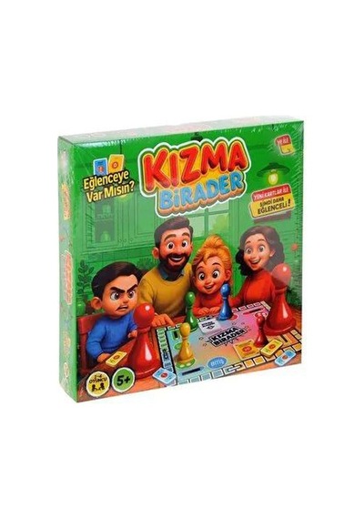 Kızma Birader 72 Parçalı 4 Kişilik 55 Kartlı Eğlenceli Ve Stratejik Aile Çocuk Kutu Oyunu
