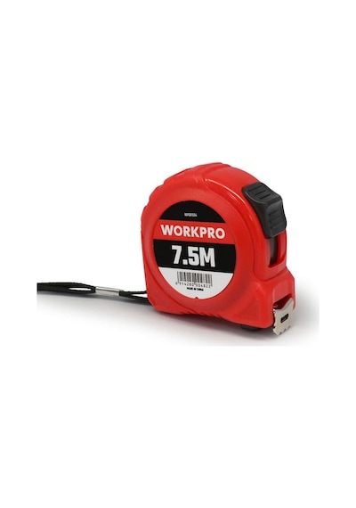 Workpro Wp261004 7,5mx25mm Beyaz Çelik Şerit Metre Fr Wp261004 7.5 M