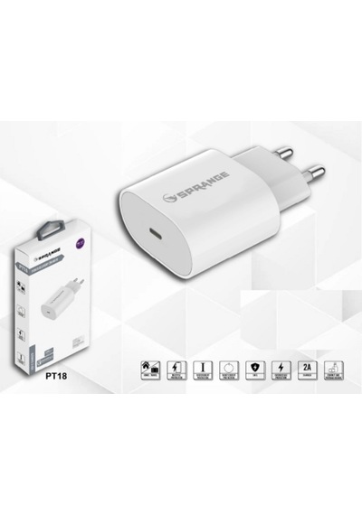 Sprange Pt18 Type-C Şarj Başlığı