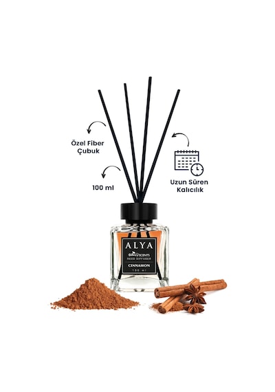 Alya Nature's Scents Cinnamon Bambu Çubuklu Oda Kokusu 100 ML