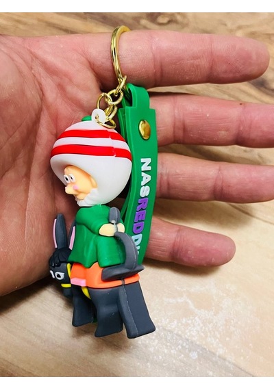 Nasreddin Hoca Figürlü Anahtarlık & Çanta Süsü Kırılmaz Malzeme