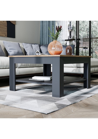 Helsinki Orta Sehpa, Atlantik- Antrasit Suntalam 80 Cm
