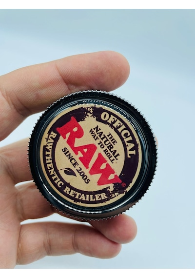 Raw Metal 2parça Tutun Öğütücü Grinder 50 MM