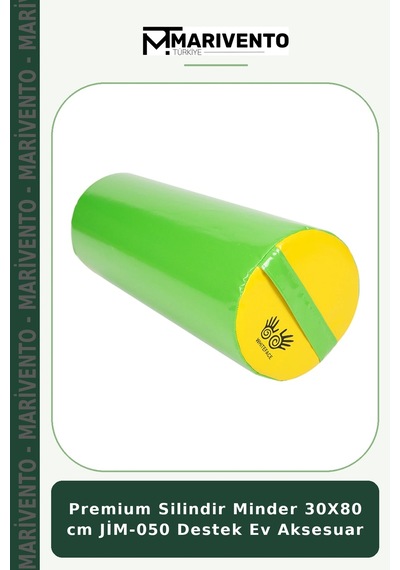 Premium Silindir Minder 30x80 Cm Jim-050 Destek Ev Aksesuar Çok Renkli