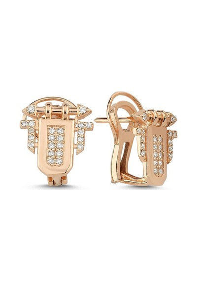 0,26 Karat Pırlantalı Küpe
