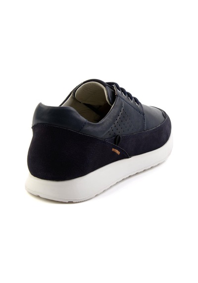 Bambi Lacivert Leather Erkek Casual Ayakkabı E01076501103 Lacivert