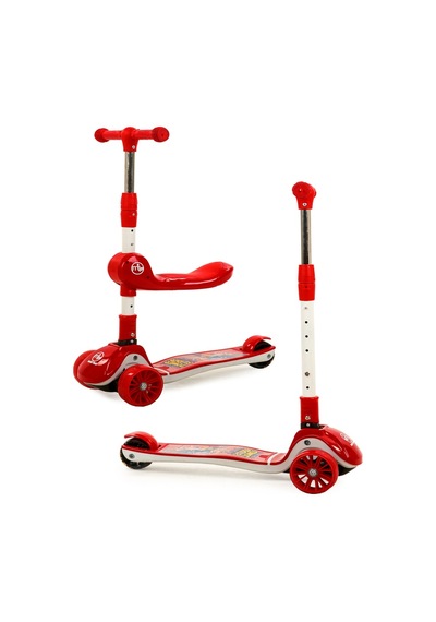 Maxi Taxi Zoomy Oturaklı Işıklı Katlanabilir Scooter