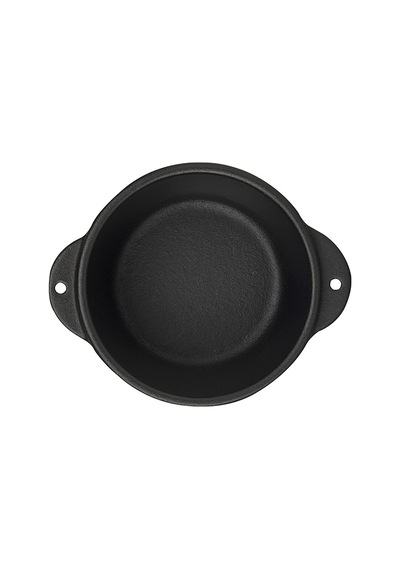 Lava Döküm Yuvarlak Sufle / Sos Kabı. Çap(Ø)8cm.