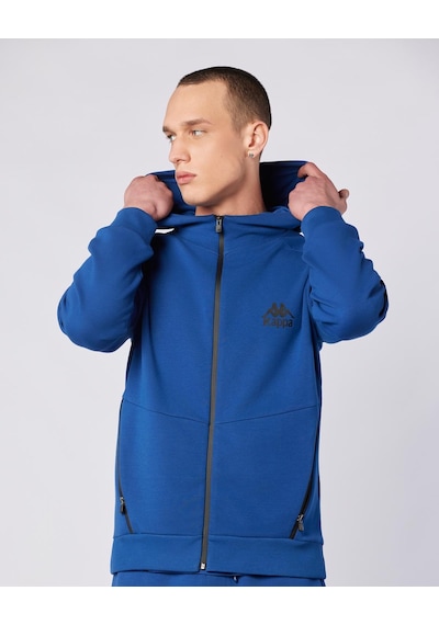 Kappa Fabio Full Zip Erkek Dark Tone Regular Fermuarlı Eşofman Üstü