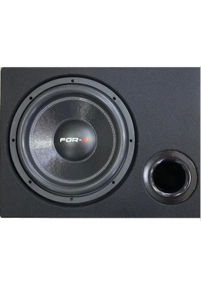 For-x 30cm 1000watt Kabinli Bas Subwoofer