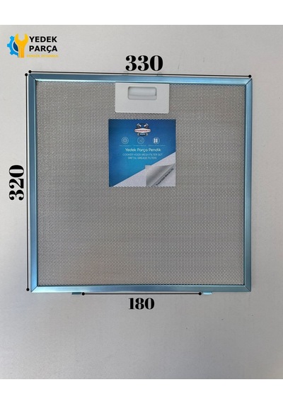 330x320 Mm Aspiratör & Davlumbaz Tel Yağ Filtresi Model: 00362381 33x32 Cm