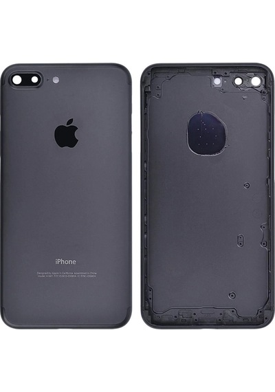 Apple Uyumlu iPhone 7 Plus A Kalite Boş Kasa Siyah