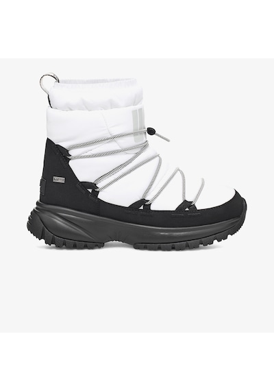 Ugg Yose Puffer Mid Kadın Beyaz Bot Düz 1131978 Beyaz
