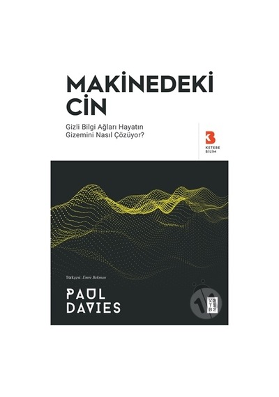 Makinedeki Cin  - Gizli Bilgi Ağları Hayatın Gizemini Nasıl Çözuyor?  - Paul Davies  - Ketebe