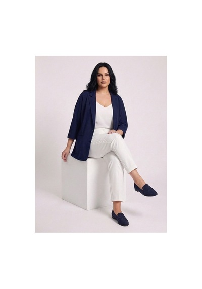 Hanezza Kadın Büyük Beden Yarasa Kol Çift Düğmeli Blazer Ceket - Şık Ve Rahat Tasarım Lacivert - 564080614 Lacivert Hanezza Kadın Büyük Beden Yarasa Kol Çift Düğmeli Blazer Ceket - Şık Ve Rahat Tasarım Lacivert - 564080614 Lacivert