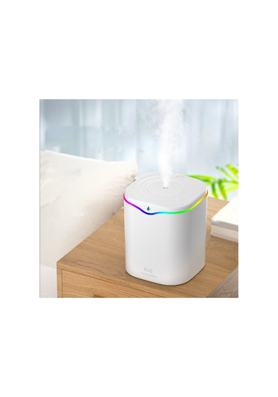 2 Litre Oda Hava Nemlendirici Water Drop Humudifier Rgb Led Işıklı Buhar Makinesi