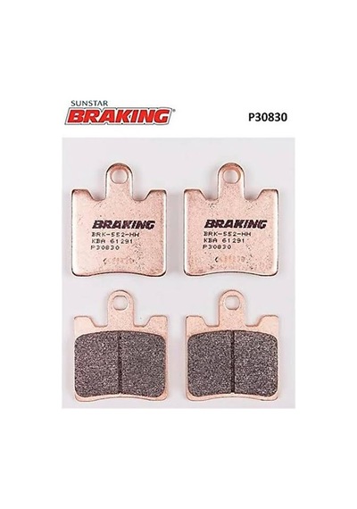Brakıng P30830 Sym Joymax Evo 300 Sinterli Ön Fren Balatası 2009-2011