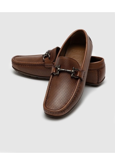 Cabani Hakiki Deri Taba Erkek Loafer Ayakkabı Taba (521644018) Taba