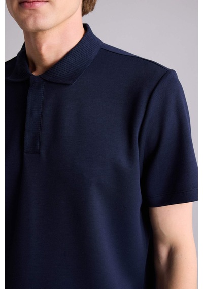 Defacto Kısa Kollu Polo Tişört H3433ax26spnv106 Lacivert-nv106